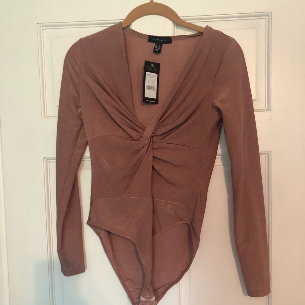 🌸NWT Blush-colored New Look body suit